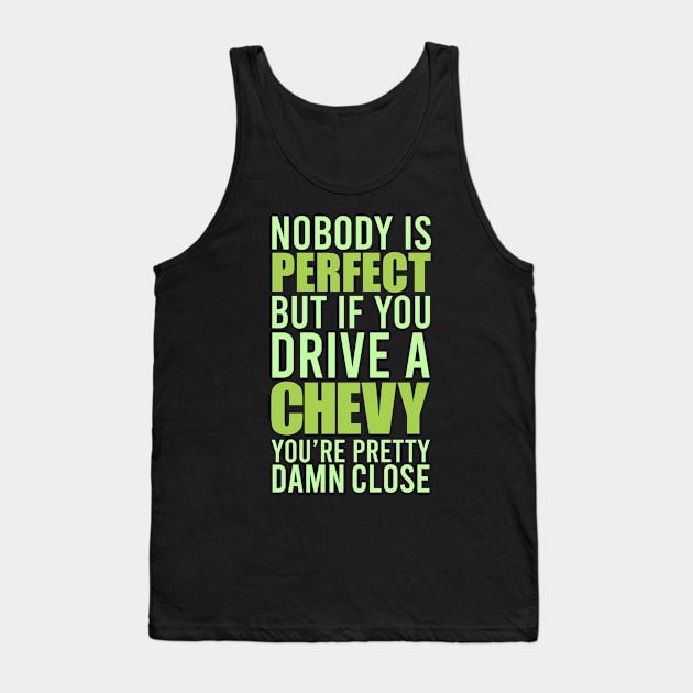 Chevy Owners Tank Top by VrumVrum